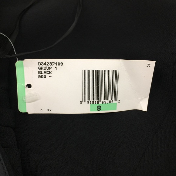 NWT Jones New York Black Halter Cocktail Dress - Picture 9 of 10